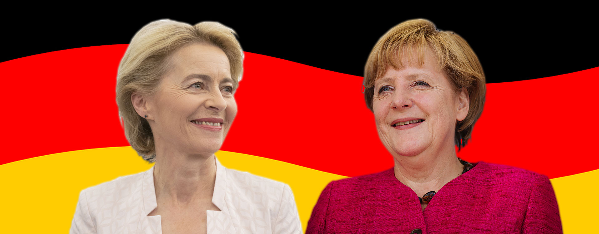 Angela Merkel and Ursula Von der Layen