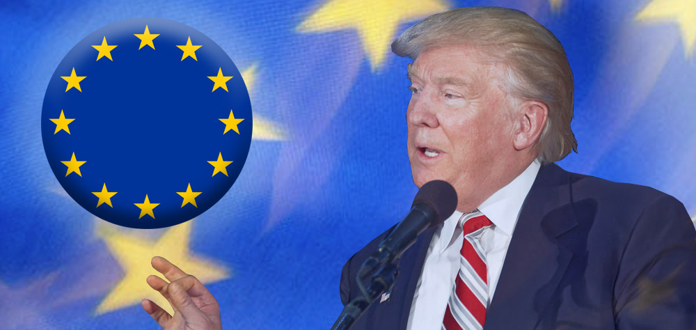 Image result for trump vs the european union