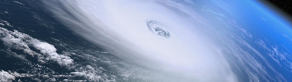 Featured image: Photo of hurricane from orbit