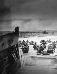 D-Day invasion from transport photo