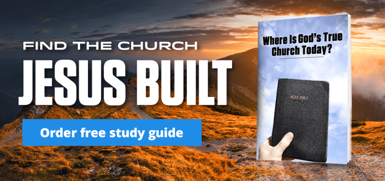 Literature Offer: Where Is God's True Church Today? (CHT)