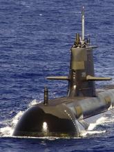 HMAS Rankin Australian submarine.