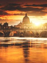 Vatican at dusk