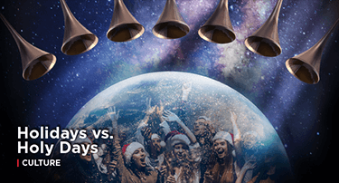 Article: Holidays or Holy Days?